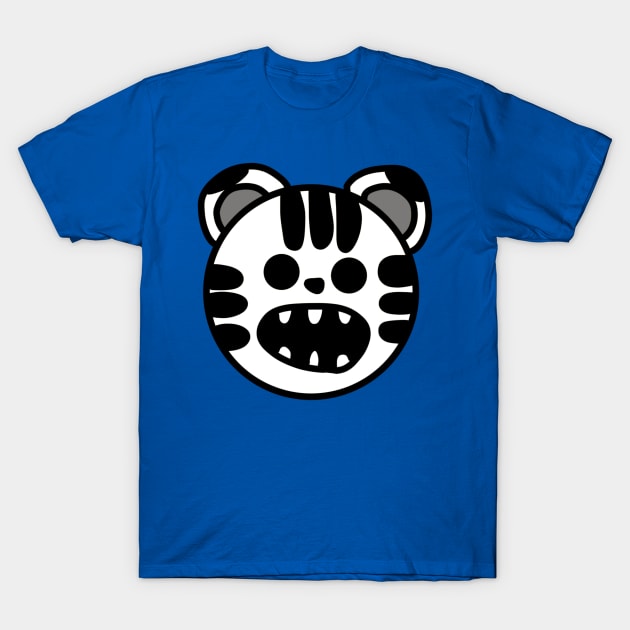 White Tiger (Large Print) T-Shirt by Aeriskate